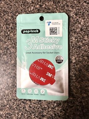 3M Sticky Adhesive Discs -  (9 Pack)